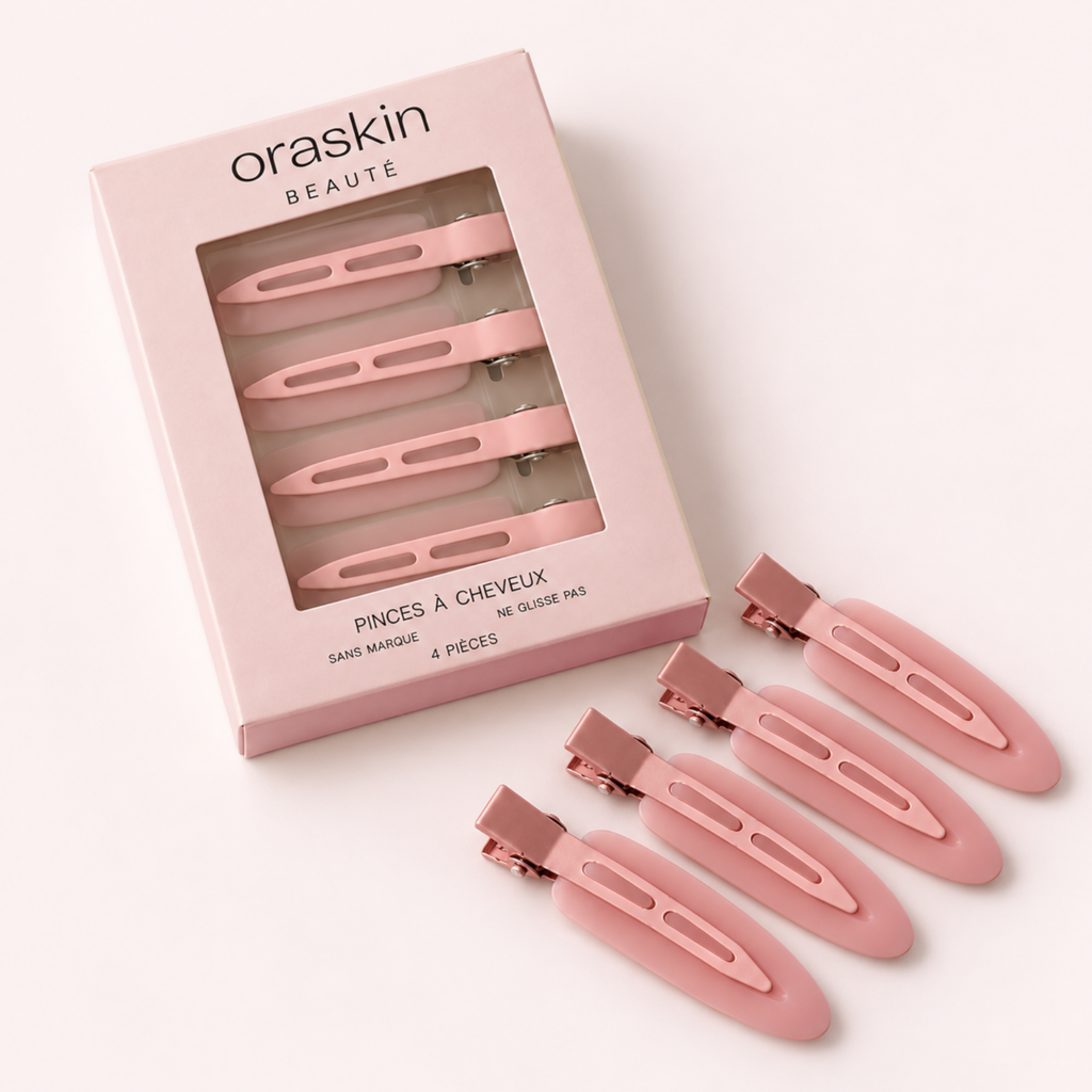 1 Box of Oraskin Beauté Hair Clips(Pack of 4)