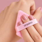 1 Box of 2 Oraskin Beauté Powder Puffs