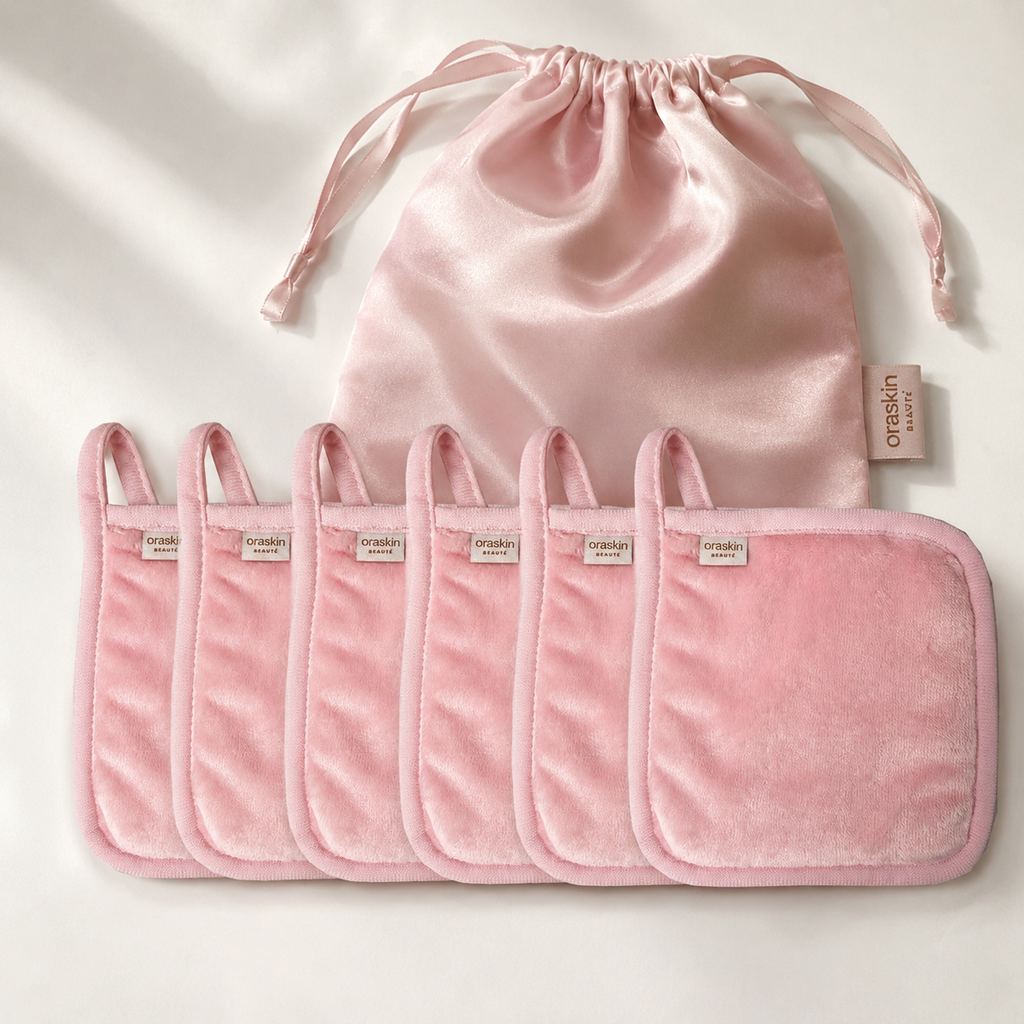Lingettes Démaquillantes Réutilisables & ultra grandes + pochon offert